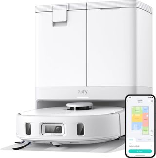 EUFY X10 Pro Omni Robot Aspirador con Base Autovaciado, 8.000 Pa, Antiobstáculos AI, Negro, REACONDICIONADO, señales de uso