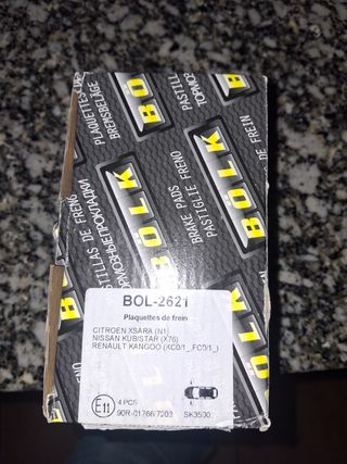 Pastillas Freno Delanteras Renault Kangoo