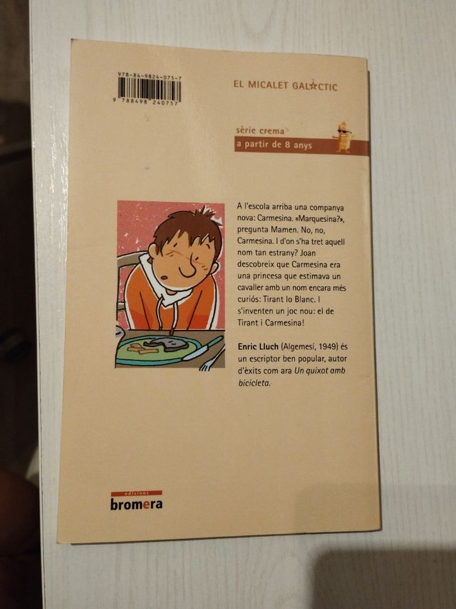 Jo Tirant, tu Carmesina