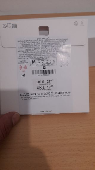 Pendientes Zara Concha Dorados