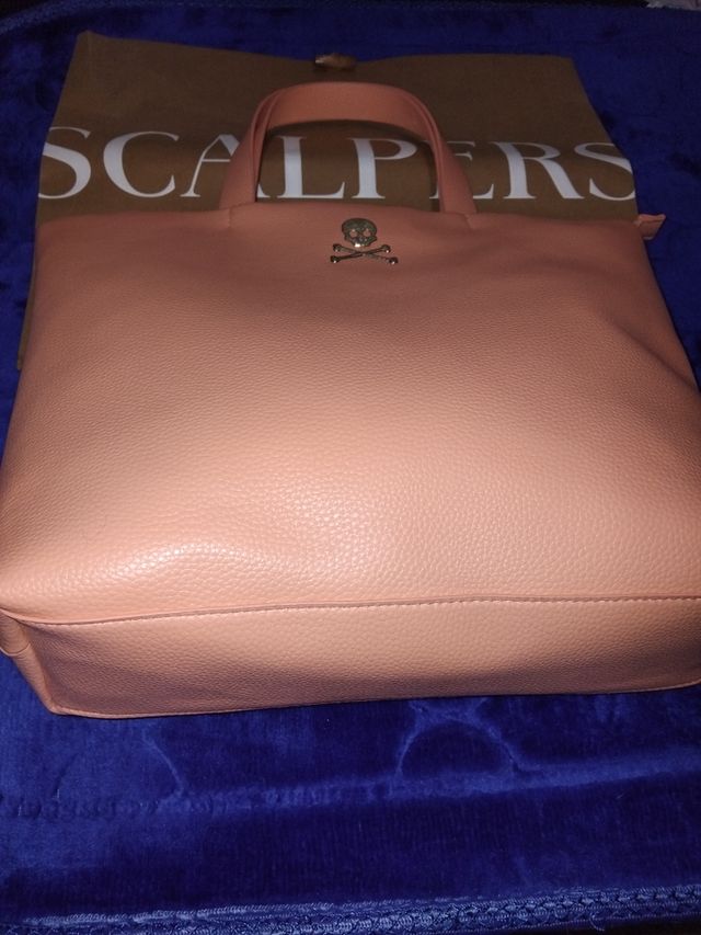 Bolso Scalpers Rosa Piel Sintética
