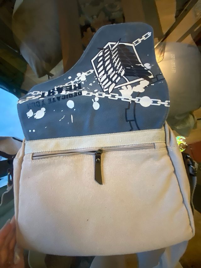 Bolso Bandolera Anime Manga Beige