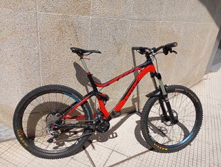 Bicicleta BH Lynx Enduro roja y negra TALLA L