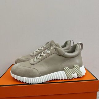 Zapatillas Hermes Bouncing Beige original 