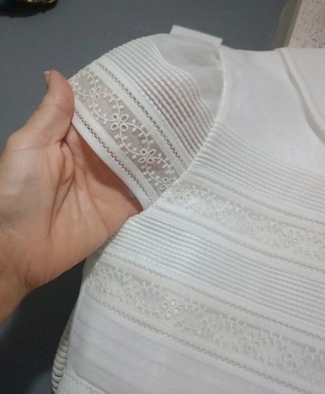 Vestido de Comunión Niña Blanco