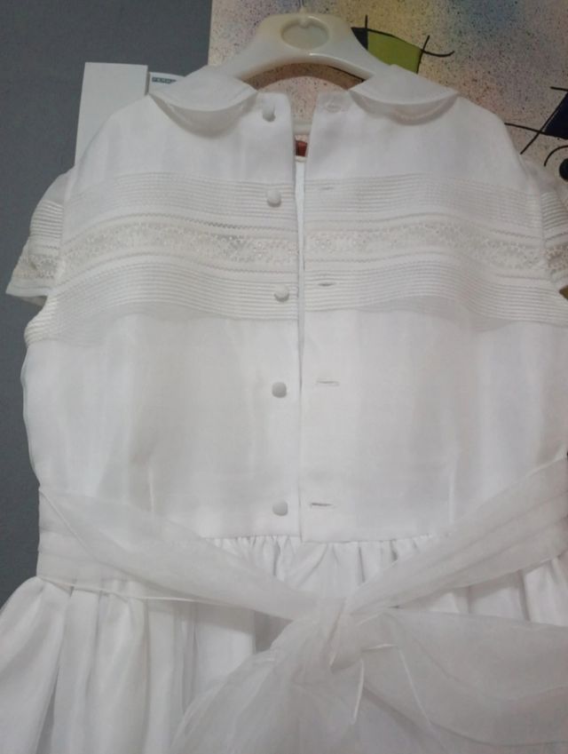Vestido de Comunión Niña Blanco