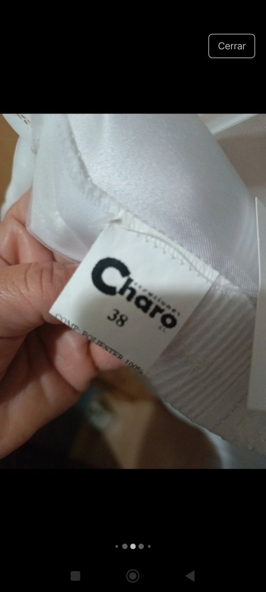 Vestido de Comunión Niña Blanco