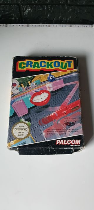 Crackout Nintendo NES Palcom Software