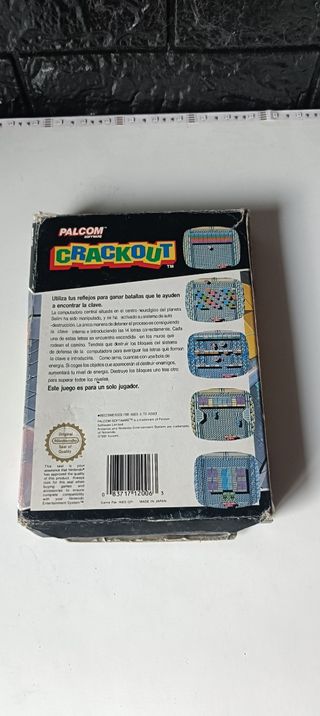 Crackout Nintendo NES Palcom Software