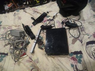 Consola Nintendo Wii Negra Completa