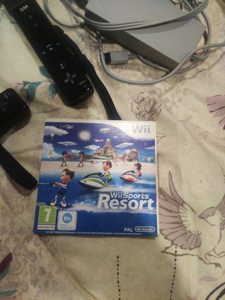 Consola Nintendo Wii Negra Completa