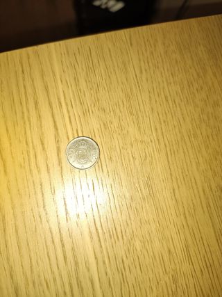Moneda antigua 5 Pesetas