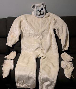 Disfraz Oso Polar Talla Única