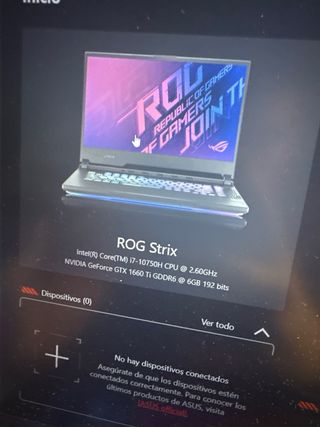 Portátil Asus ROG Strix Negro