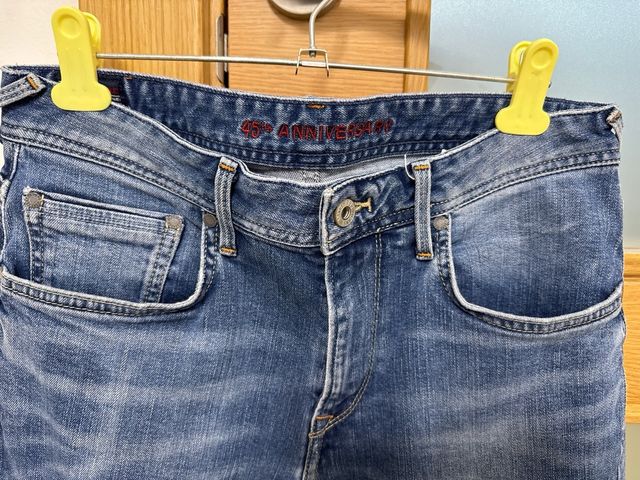 Vaqueros hombre azules