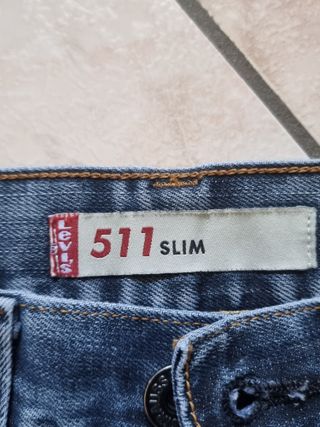 Levi's 511 Slim Jeans Taglia 44 Blu