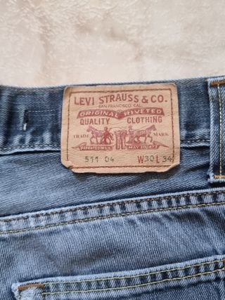 Levi's 511 Slim Jeans Taglia 44 Blu
