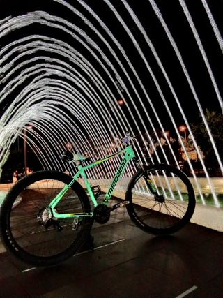 Bicicleta de montaña stunt verde megamo
