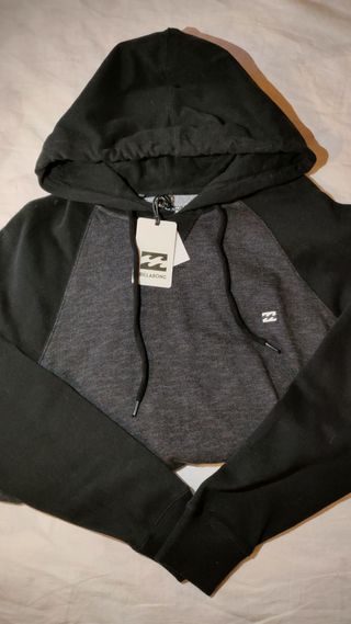 Sudadera Billabong Negra Talla M con etiqueta 