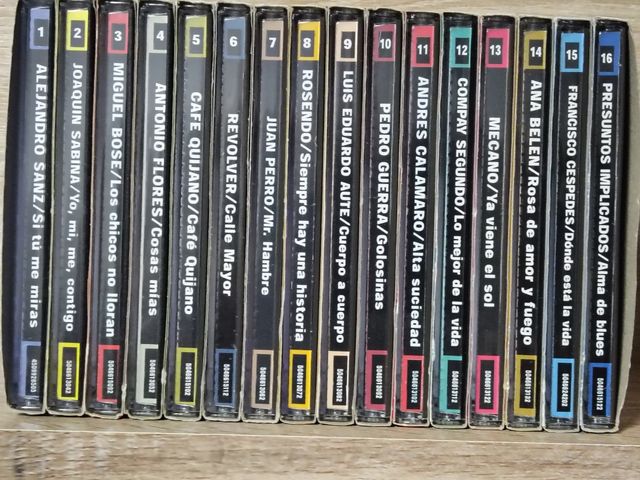 Colección 16 CDs Lo Mejor De Los Mejores
