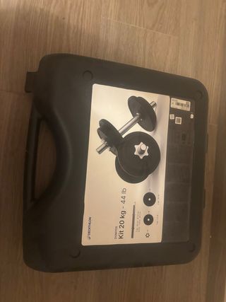 Kit Mancuernas 20kg Decathlon