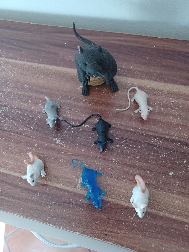 Set animali plastica