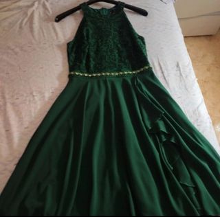 Vestido verde invitada boda