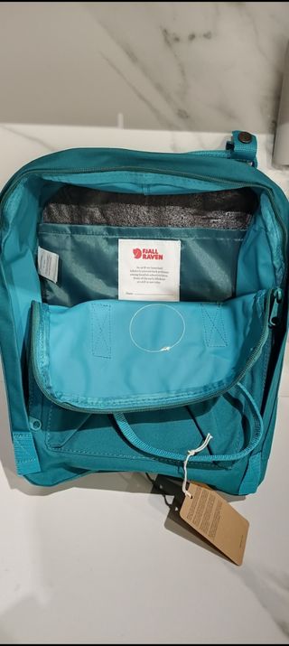 Mochila kankën verde azulado