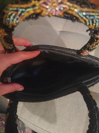 Bolso de mano Vintage con cuentas
