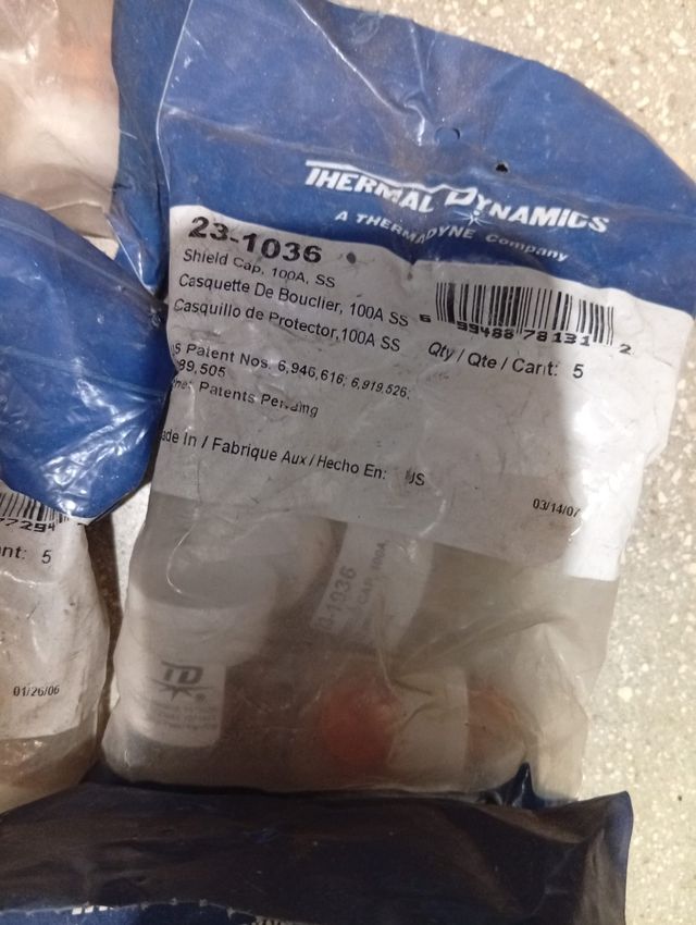 Ricambi per taglio al plasma Thermal Dynamics