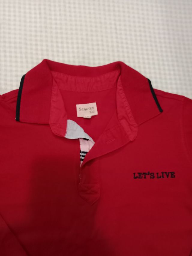 Camiseta Seaman Kid Roja