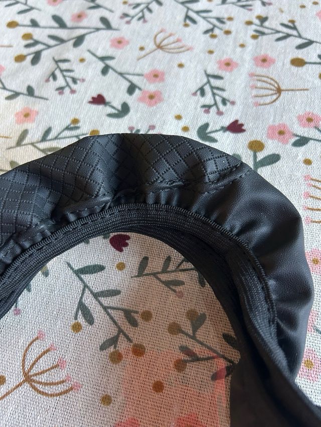 Protector de volante de coche negro