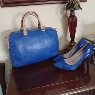 Bolso Piel Azulon Purificación García