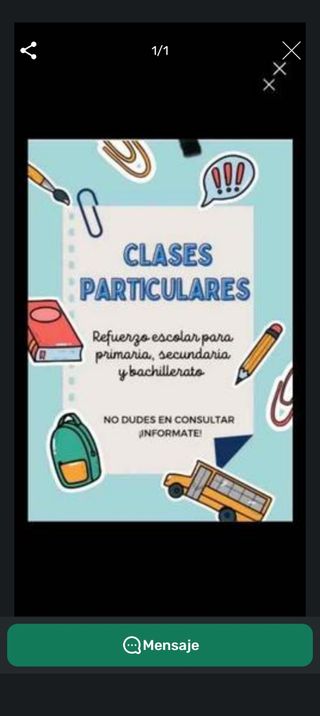 CLASES PARTICULARES