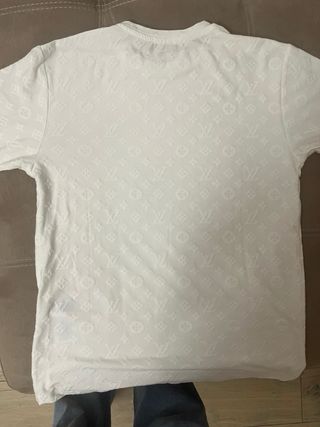 Maglietta Louis Vuitton bianca monogram