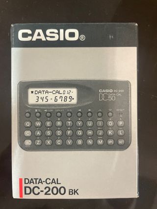 Calculadora Casio DC-200 BK