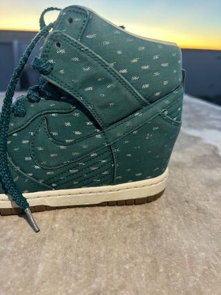 Nike Dunk Sky High Verdi Zeppa RARE