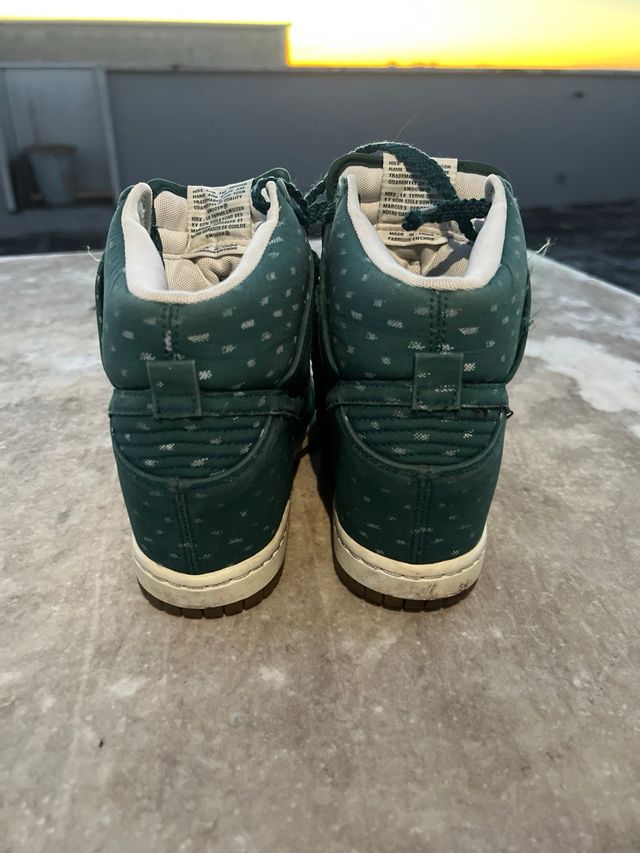 Nike Dunk Sky High Verdi Zeppa RARE