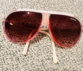 Gafas Carrera Blancas/Rosa Fucsia