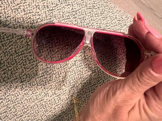 Gafas Carrera Blancas/Rosa Fucsia