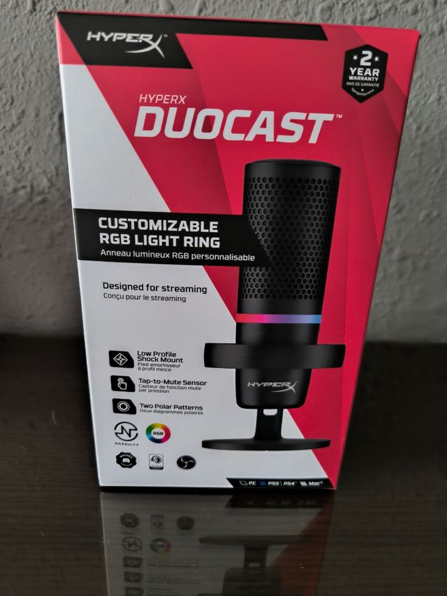 HyperX DuoCast Micrófono RGB