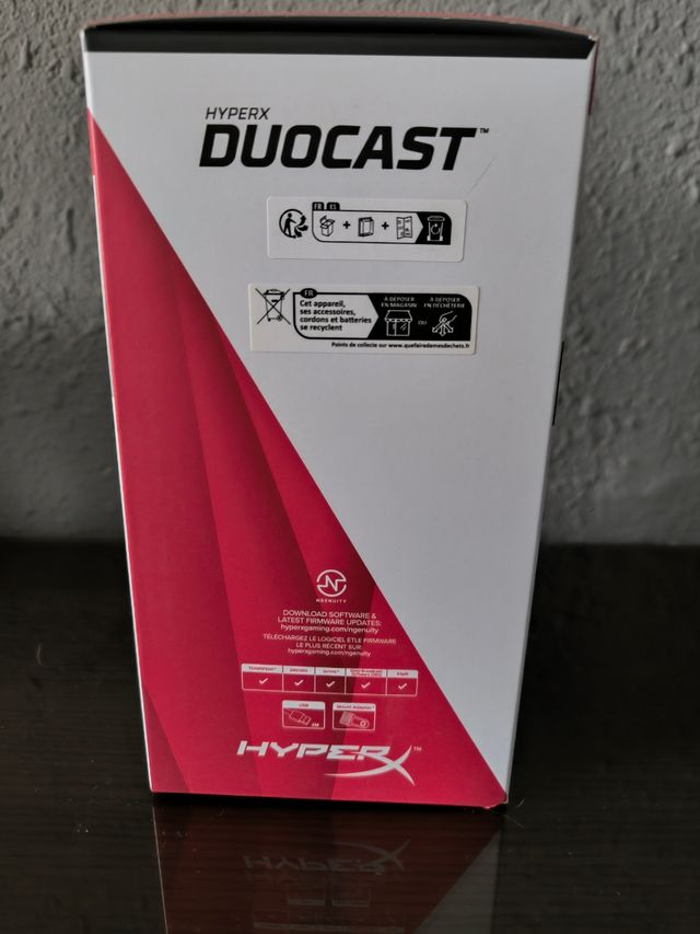 HyperX DuoCast Micrófono RGB
