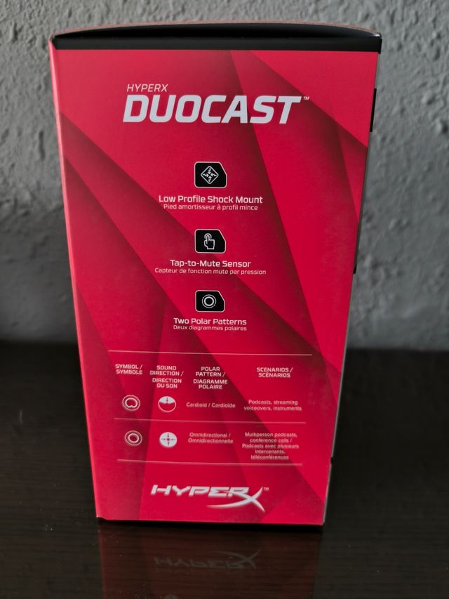 HyperX DuoCast Micrófono RGB