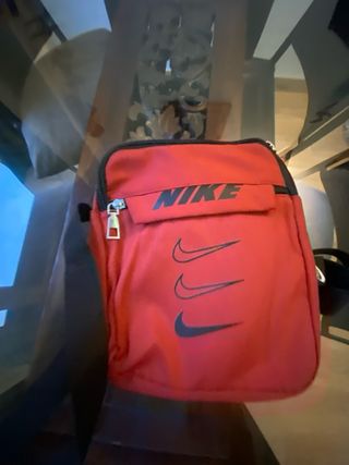 Bolso,  Bandolera, riñonera , Nike Rojo