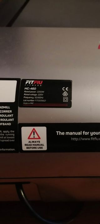 Cinta de correr FIU MC-460