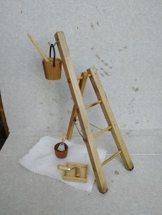 Lote pintor miniatura