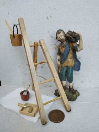 Lote pintor miniatura