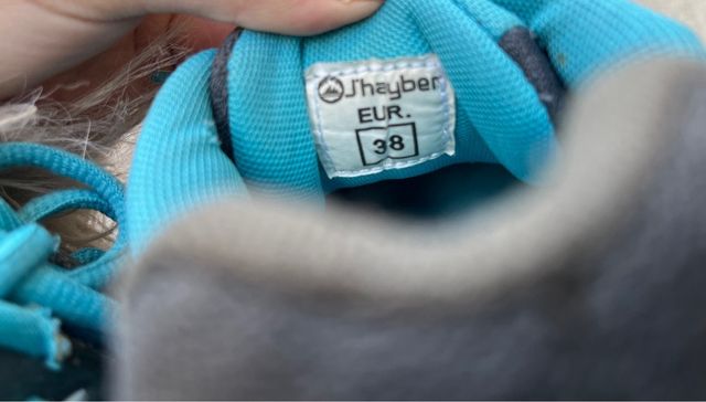 Deportivas Jhayber grises y turquesa