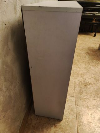 Zapatero blanco de plástico