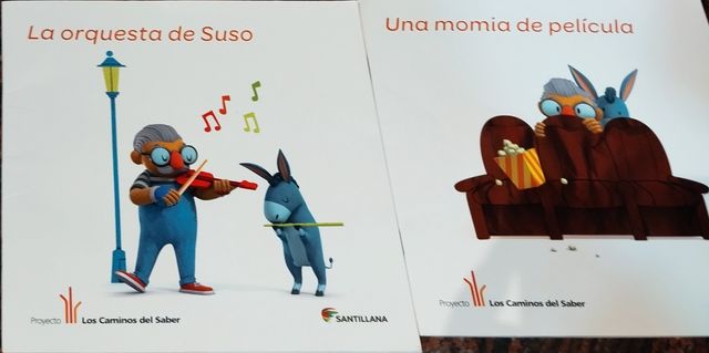 Libros Suso y sus historias, editorial Santilla